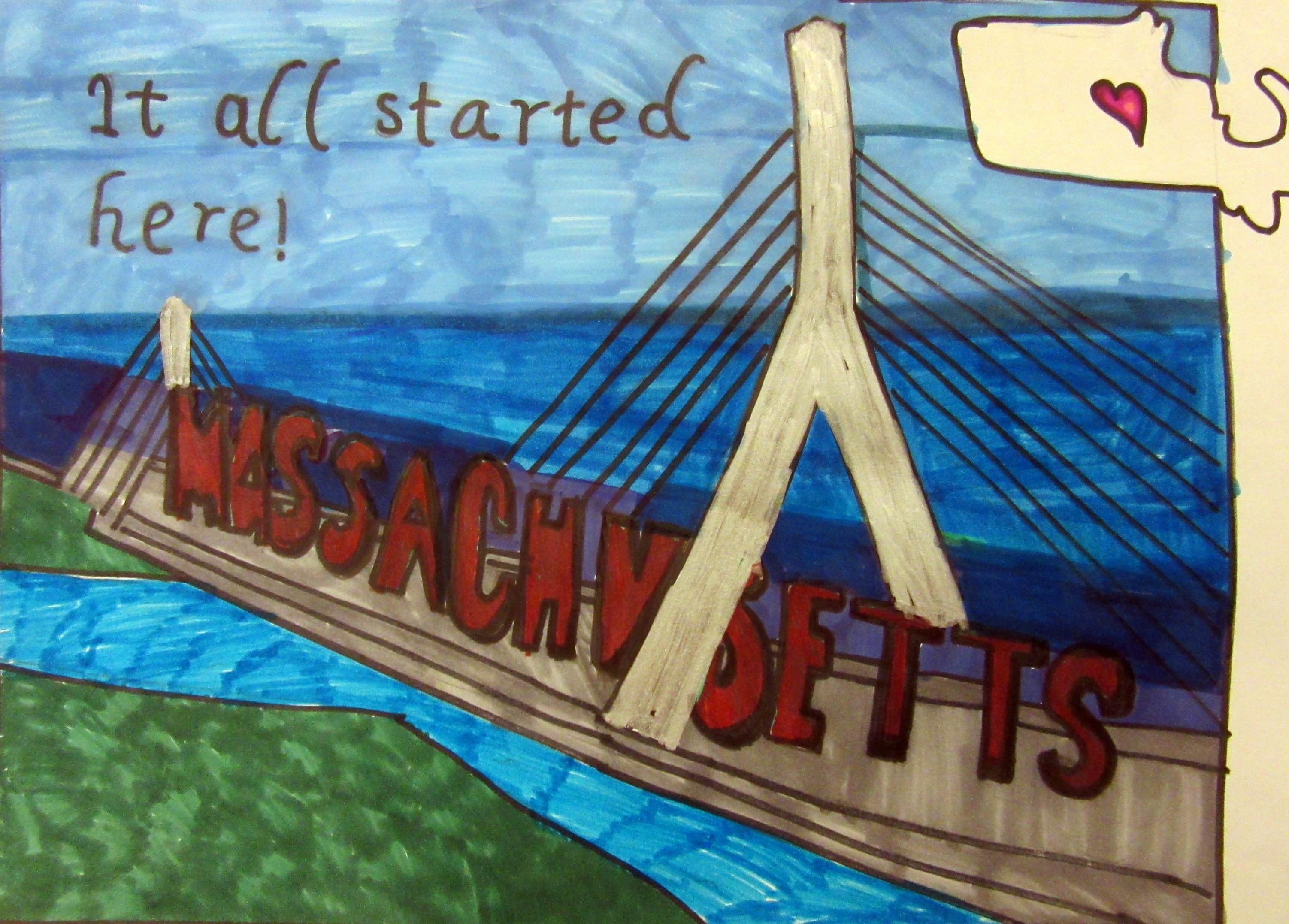 Youth Art Month Flag Contest Massachusetts Art Education Association